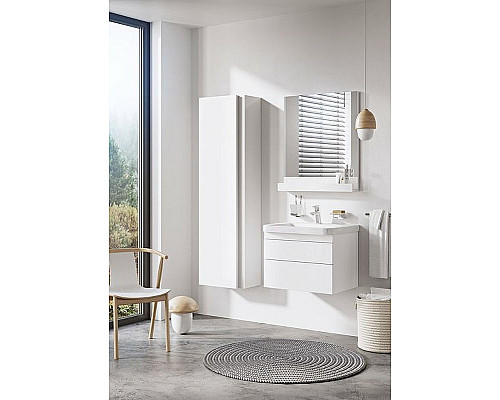 Купить Шкаф пенал Ravak SB 10° 45 X000000751 подвесной Белый глянец в магазине сантехники Santeh-Crystal.ru