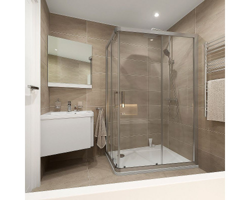 Купить Зеркало Ravak 10° 55 L X000001072 угловое Темный орех в магазине сантехники Santeh-Crystal.ru