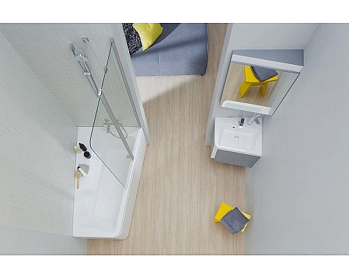 Заказать Зеркало Ravak 10° 65 R X000001081 угловое Темный орех в магазине сантехники Santeh-Crystal.ru