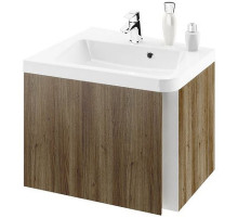 Тумба под раковину Ravak SD 10° 55 L X000000741 подвесная Темный орех