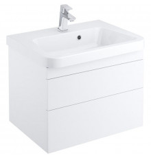 Тумба под раковину Ravak SD 10° II 65 X000001286 подвесная Белая глянцевая