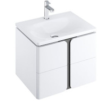 Тумба под раковину Ravak SD Balance 60 X000001367 подвесная Белая Графит