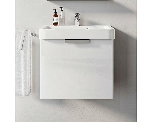 Заказать Тумба под раковину Ravak Be Happy II 53 X000001097 подвесная Белая в магазине сантехники Santeh-Crystal.ru
