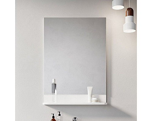 Заказать Зеркало Ravak Be Happy II 55 X000001099 Белое в магазине сантехники Santeh-Crystal.ru