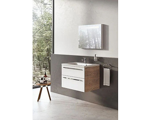 Купить Зеркало Ravak Chrome 70 X000000548 с подсветкой Белое в магазине сантехники Santeh-Crystal.ru