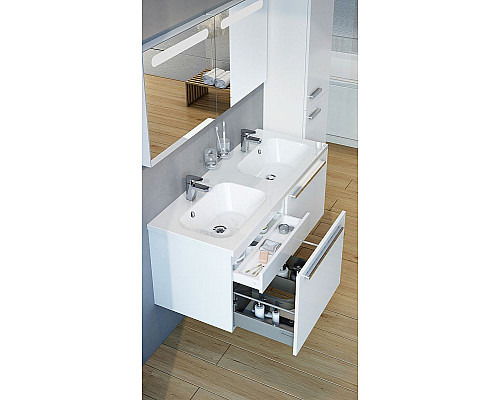 Купить Зеркало Ravak Chrome 70 X000000548 с подсветкой Белое в магазине сантехники Santeh-Crystal.ru