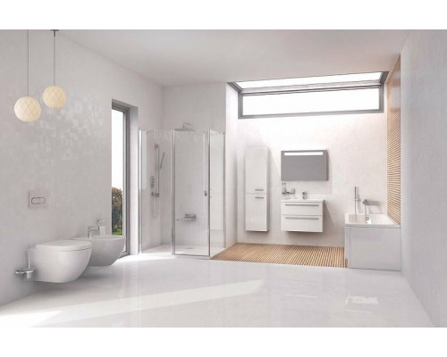 Купить Шкаф пенал Ravak Chrome 39 L X000000542 подвесной Белый глянец в магазине сантехники Santeh-Crystal.ru