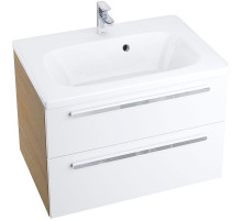 Тумба под раковину Ravak SD Chrome II 80 X000000923 подвесная Капучино Белая