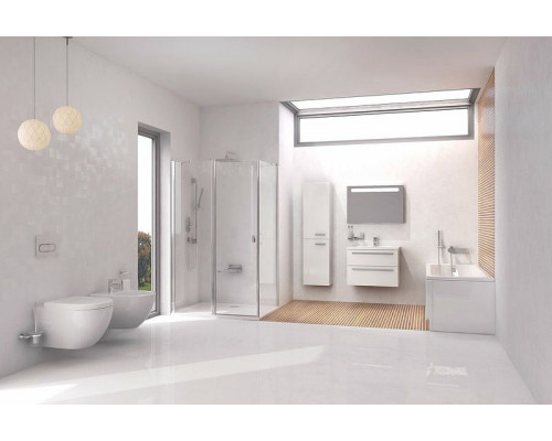 Купить Шкаф пенал Ravak SB Chrome 39 L X000000966 подвесной Капучино Белый в магазине сантехники Santeh-Crystal.ru