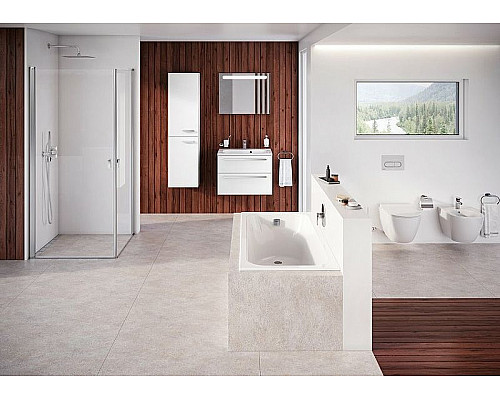 Заказать Тумба под раковину Ravak SD Chrome II 70 X000000920 подвесная Белая глянцевая в магазине сантехники Santeh-Crystal.ru