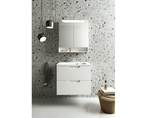 Приобрести Тумба под раковину Ravak SD Classic II 80 X000001480 подвесная Белая в магазине сантехники Santeh-Crystal.ru