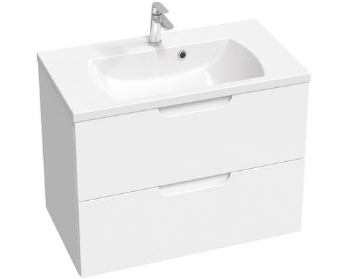 Приобрести Тумба под раковину Ravak SD Classic II 80 X000001480 подвесная Белая в магазине сантехники Santeh-Crystal.ru