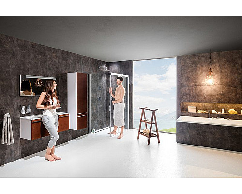 Приобрести Зеркало Ravak Clear 80 X000000765 с подсветкой с выключателем в магазине сантехники Santeh-Crystal.ru