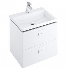 Тумба под раковину Ravak SD Comfort 60 X000001377 подвесная Белая глянцевая