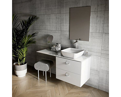 Заказать Тумба под раковину Ravak SD Comfort 80 X000001378 подвесная Белая глянцевая в магазине сантехники Santeh-Crystal.ru