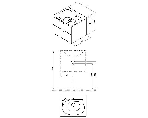 Santeh-Crystal.ru: Тумба под раковину Ravak SD Rosa II 60 X000001494 подвесная Белая глянцевая Заказать Тумба под раковину Ravak SD Rosa II 60 X000001494 подвесная Белая глянцевая в магазине сантехники Santeh-Crystal.ru