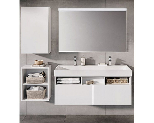 Приобрести Подвесной шкаф Ravak SB Natural 45 X000001054 Белый глянец в магазине сантехники Santeh-Crystal.ru