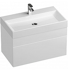 Тумба под раковину Ravak SD Natural 80 X000001052 подвесная Белая глянцевая