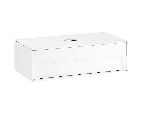 Приобрести Тумба под раковину Ravak SD Step 100 X000001429 подвесная Белая в магазине сантехники Santeh-Crystal.ru