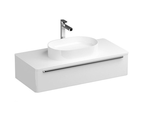 Заказать Тумба под раковину Ravak SUD 260.01 110 X000001082 подвесная Белая в магазине сантехники Santeh-Crystal.ru