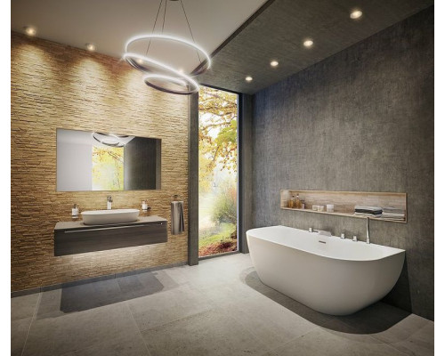 Заказать Тумба под раковину Ravak SUD 260.01 110 X000001101 подвесная Сатиновое дерево в магазине сантехники Santeh-Crystal.ru