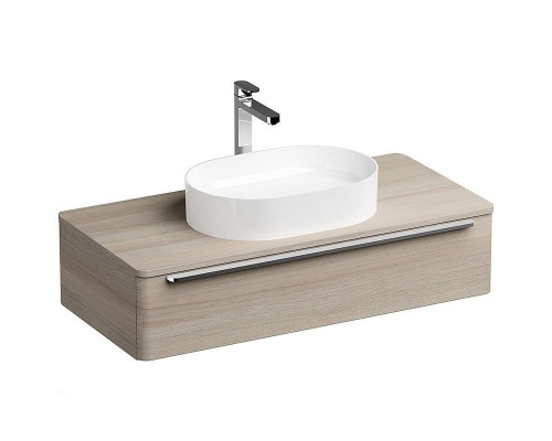 Заказать Тумба под раковину Ravak SUD 260.01 110 X000001101 подвесная Сатиновое дерево в магазине сантехники Santeh-Crystal.ru