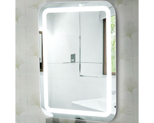 Заказать Зеркало Relisan Agata 600х800 Гл000024391 с подсветкой с сенсорным выключателем в магазине сантехники Santeh-Crystal.ru