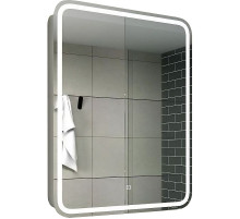 Зеркальный шкаф Relisan Angelica 600х800 Гл000024694 с подсветкой Белый