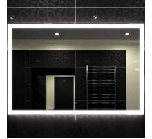 Зеркало Relisan Ivanka 1200х700 Гл000024360 с подсветкой с сенсорным выключателем, увеличением и часами