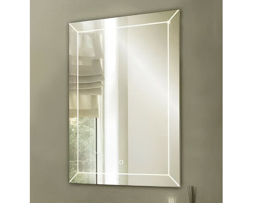 Приобрести Зеркало Relisan Janet 600х800 Гл000024388 с подсветкой с сенсорным выключателем в магазине сантехники Santeh-Crystal.ru