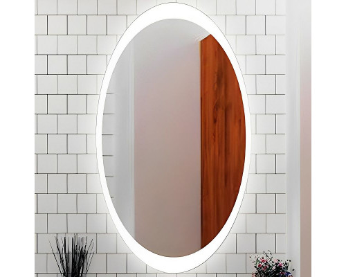 Приобрести Зеркало Relisan Kasandra 600х1050 Гл000024393 с подсветкой с сенсорным выключателем в магазине сантехники Santeh-Crystal.ru