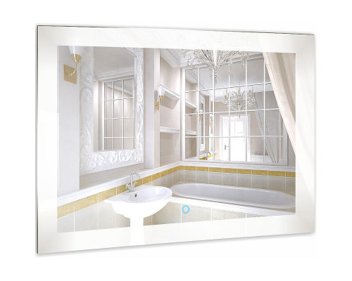 Заказать Зеркало Relisan Linda 1200х800 Гл000025074 с подсветкой с сенсорным выключателем в магазине сантехники Santeh-Crystal.ru