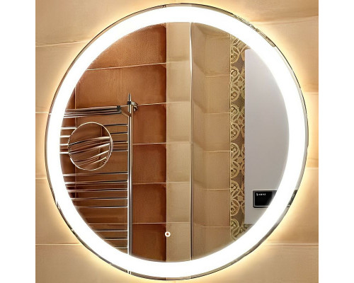 Приобрести Зеркало Relisan Ofelia D770 Гл000024421 с подсветкой с сенсорным выключателем и увеличением в магазине сантехники Santeh-Crystal.ru