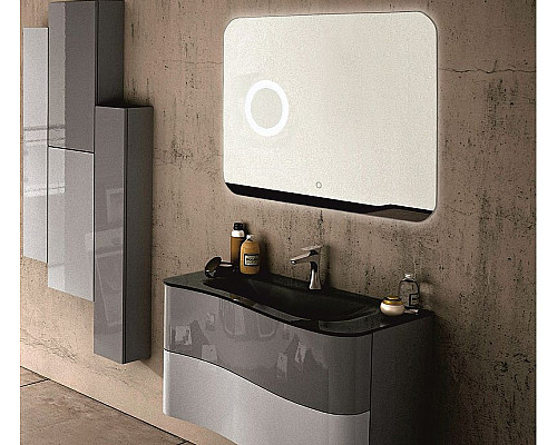 Заказать Зеркало Relisan Pandora 800х600 Гл000024327 с подсветкой с сенсорным выключателем и увеличением в магазине сантехники Santeh-Crystal.ru