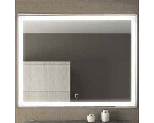 Заказать Зеркало Relisan Rebecca 900х700 Гл000024371 с подсветкой с сенсорным выключателем в магазине сантехники Santeh-Crystal.ru