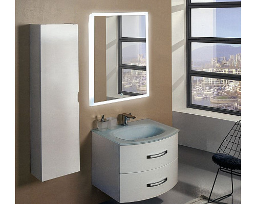 Купить Зеркало Relisan Vitalina 800х900 Гл000024587 с подсветкой с сенсорным выключателем в магазине сантехники Santeh-Crystal.ru