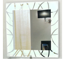 Зеркало Relisan Viva 770х770 Гл000024349 с подсветкой с сенсорным выключателем