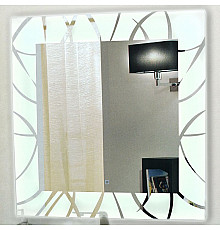 Зеркало Relisan Viva 770х770 Гл000024349 с подсветкой с сенсорным выключателем