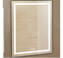 Зеркало Relisan Wendy 700х900 Гл000024379 с подсветкой с сенсорным выключателем и часами