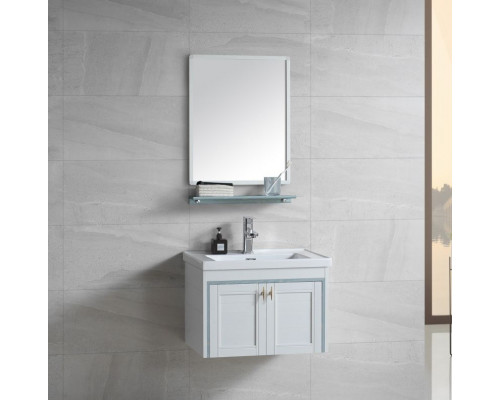 Заказать Комплект мебели для ванной River Amalia 805 BU 10000003939 Белый Голубой в магазине сантехники Santeh-Crystal.ru