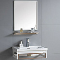 Комплект мебели для ванной River Laura 705 BG 10000003952 Белый Бежевый Комплект мебели для ванной River Laura 705 BG 10000003952 Белый Бежевый