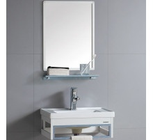 Комплект мебели для ванной River Laura 505 BU 10000003945 Белый Голубой