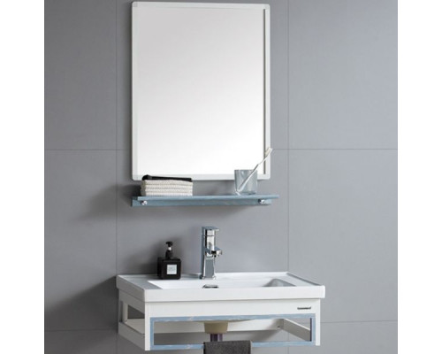 Заказать Комплект мебели для ванной River Laura 605 BU 10000003946 Белый Голубой в магазине сантехники Santeh-Crystal.ru