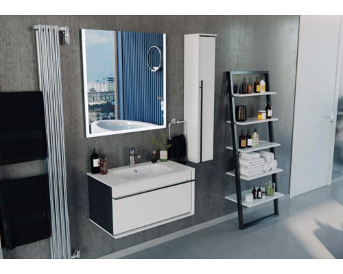 Приобрести Зеркало Roca Aneto 80 7.8123.6.300.0 с подогревом с подсветкой и сенсорным выключателем в магазине сантехники Santeh-Crystal.ru