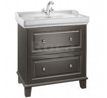 Тумба под раковину Roca Carmen 80 857135417 Серый сатин