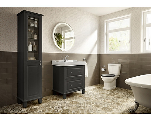 Заказать Тумба под раковину Roca Carmen 80 857135417 Серый сатин в магазине сантехники Santeh-Crystal.ru