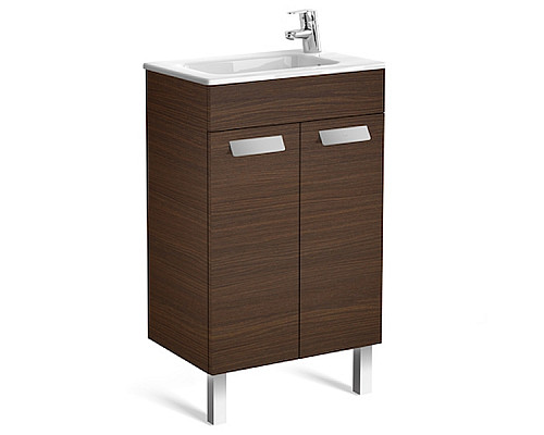 Заказать Тумба под раковину Roca Debba 50 ZRU9302709 Венге в магазине сантехники Santeh-Crystal.ru