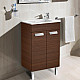 Заказать Тумба под раковину Roca Debba 50 ZRU9302709 Венге в магазине сантехники Santeh-Crystal.ru