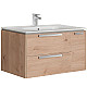 Заказать Тумба под раковину Roca Lago 80 857296444 подвесная Светлый дуб в магазине сантехники Santeh-Crystal.ru