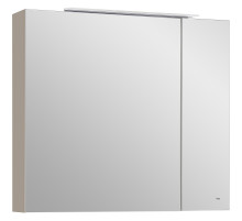 Зеркальный шкаф Roca Oleta 80 857647515 с подсветкой Капучино